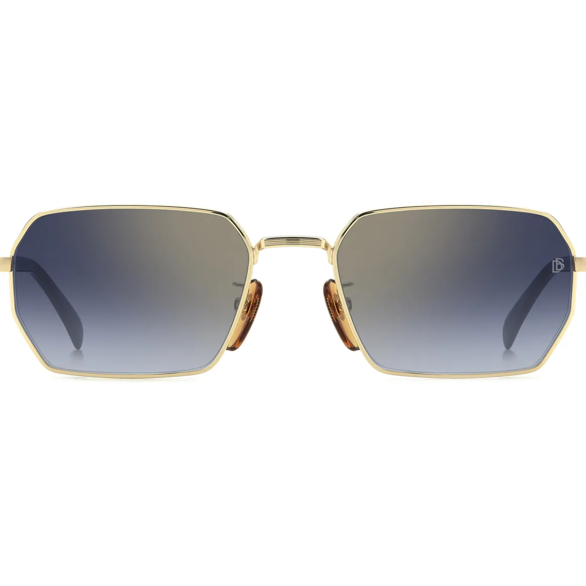 DB 1174/S Lunettes de soleil, Or/Bleu, 55 mm