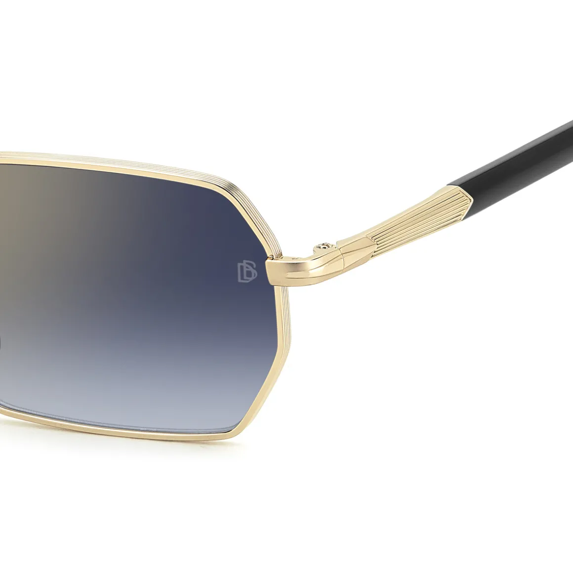 DB 1174/S Lunettes de soleil, Or/Bleu, 55 mm