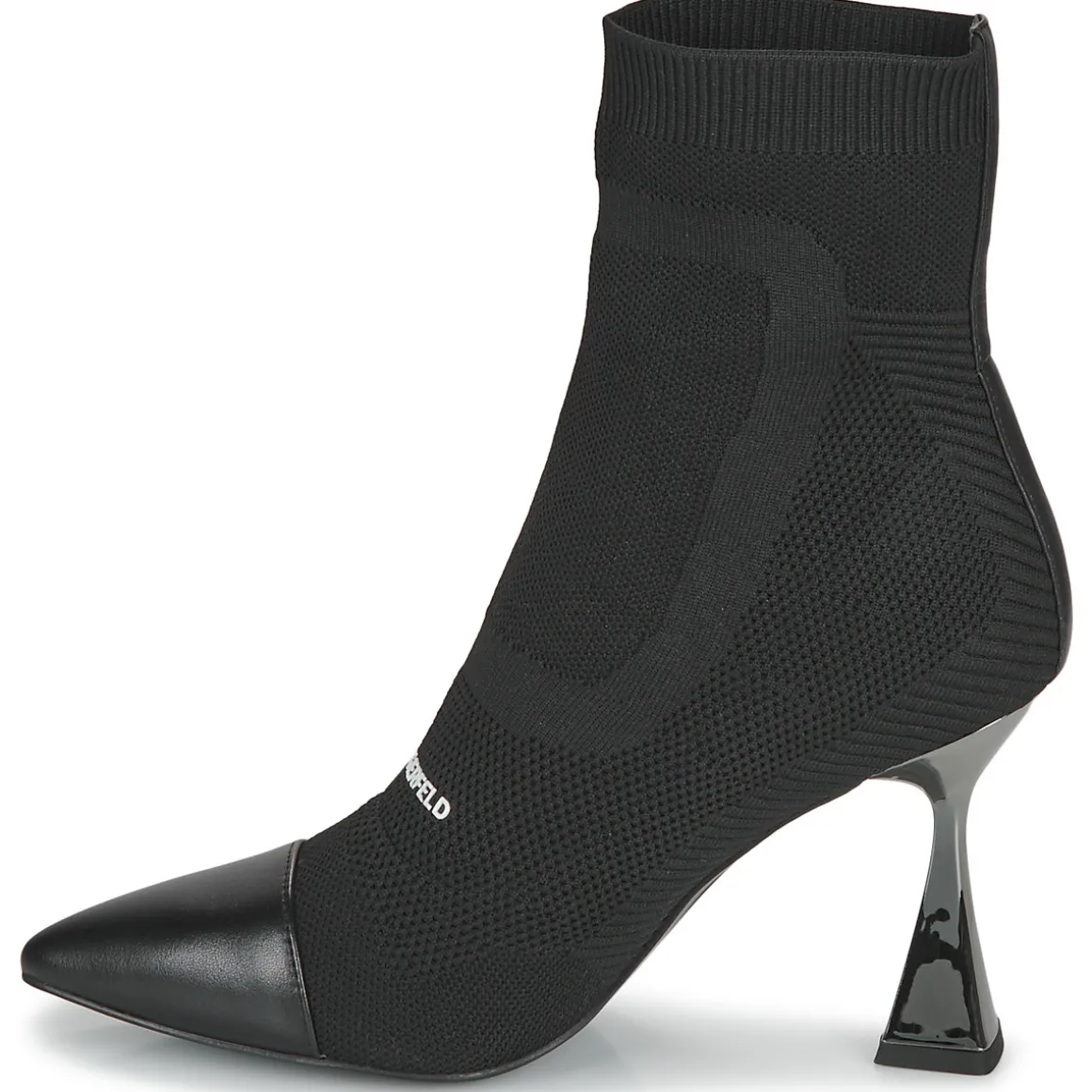 DEBUT MIX KNIT ANKLE BOOT