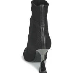 DEBUT MIX KNIT ANKLE BOOT