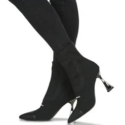 DEBUT MIX KNIT ANKLE BOOT