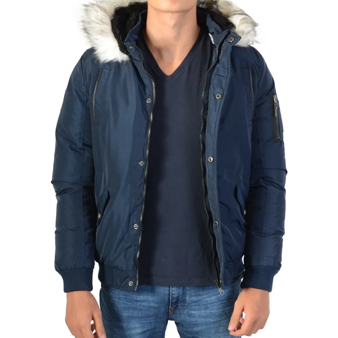 Doudoune Shark W17630BNAV Navy