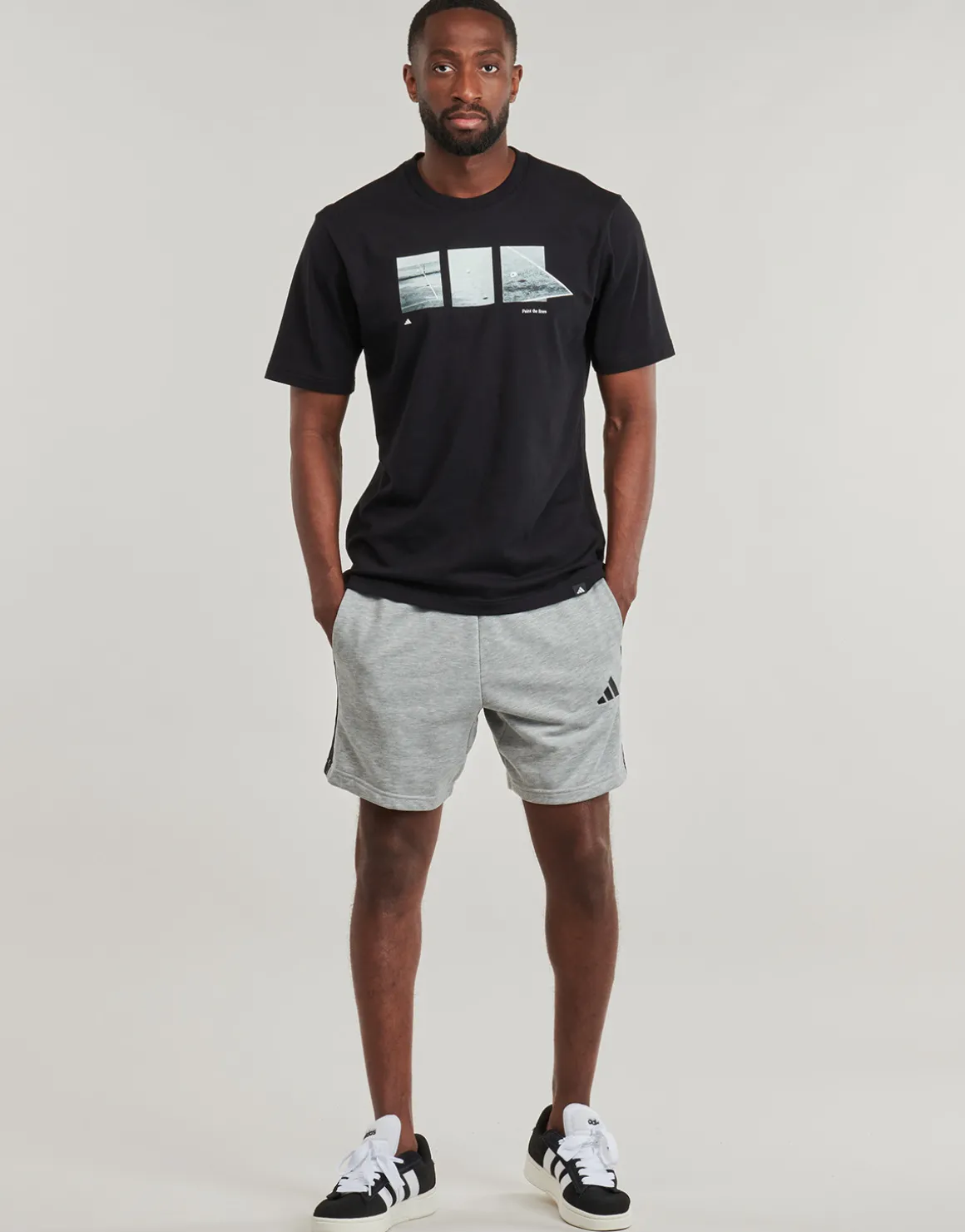 Essential 3-Stripes French Terry Shorts