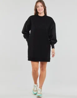 FABRIC MIX SWEATDRESS