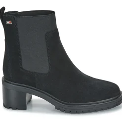 FLAG MID HEEL SUEDE CHELSEA