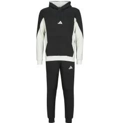 Fleece Colorblock Hooded Tracksuit