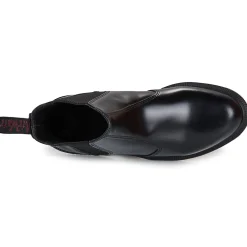 Flora Boot Blk Smooth