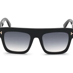 FT0847 RENEE Lunettes de soleil, Noir/Fumée, 52 mm