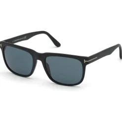 FT0775 STEPHENSON Lunettes de soleil, Noir/Vert, 56 mm