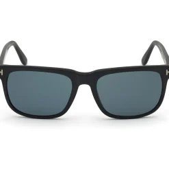 FT0775 STEPHENSON Lunettes de soleil, Noir/Vert, 56 mm