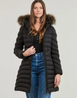 FUJI HOODED MID FAUSSE FOURRURE