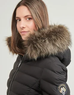 FUJI HOODED MID FAUSSE FOURRURE