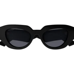 GG1421S Lunettes de soleil, Noir/Gris, 51 mm