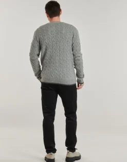 GILET EN MAILLE TORSADEE LAINE CACHEMIRE