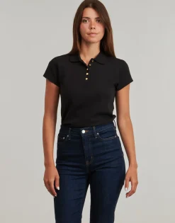 GOLD BUTTON SLIM SS POLO