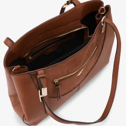 Grand sac shopper cognac Raven