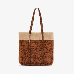 Grand sac shopper léopard Reyana