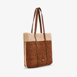 Grand sac shopper léopard Reyana