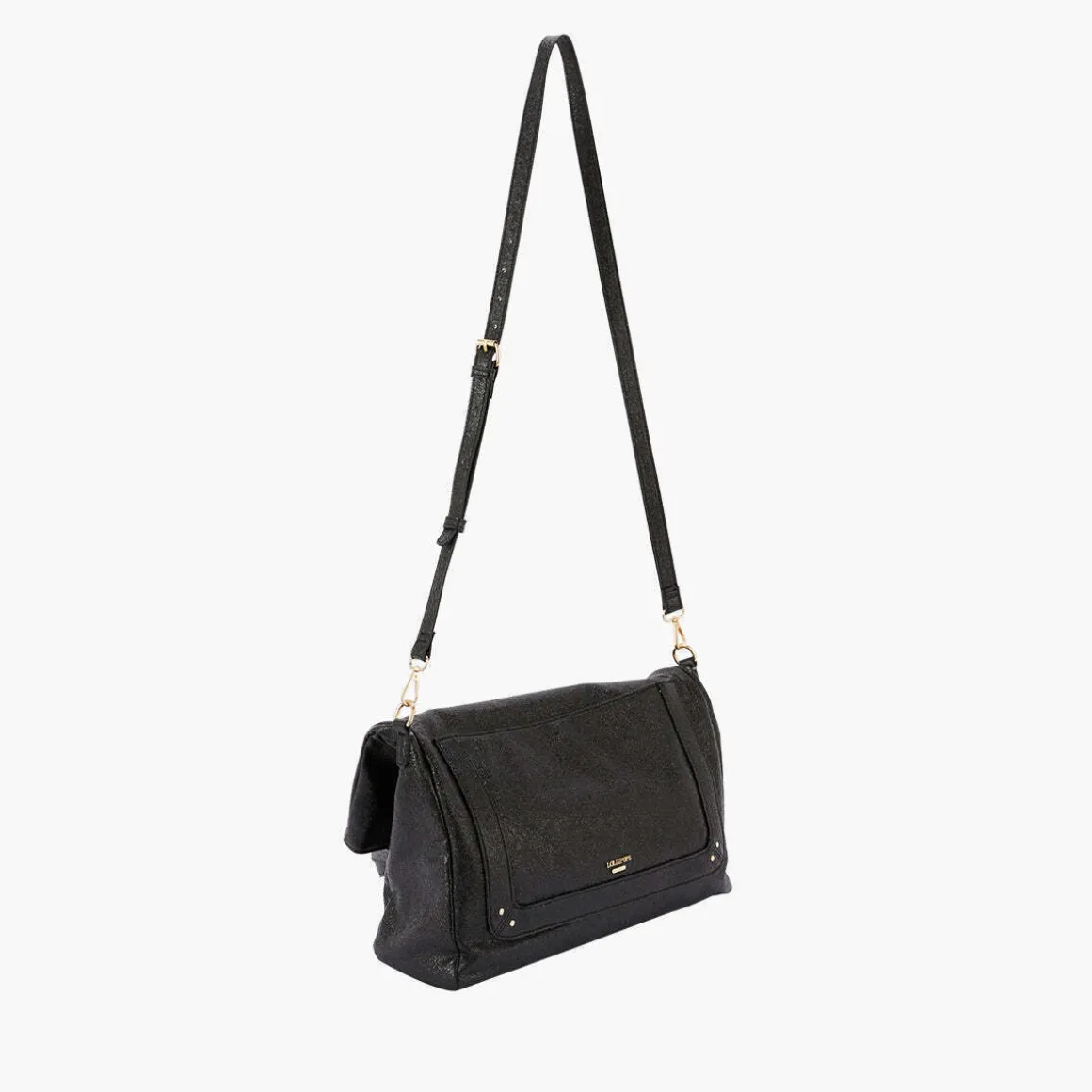 Grand sac shopper noir Pasqua