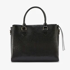 Grand sac shopper noir Romane