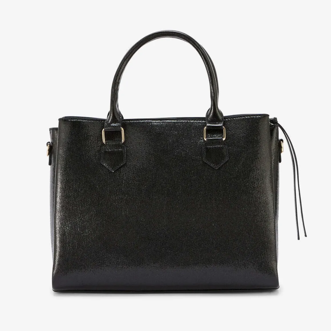 Grand sac shopper noir Romane