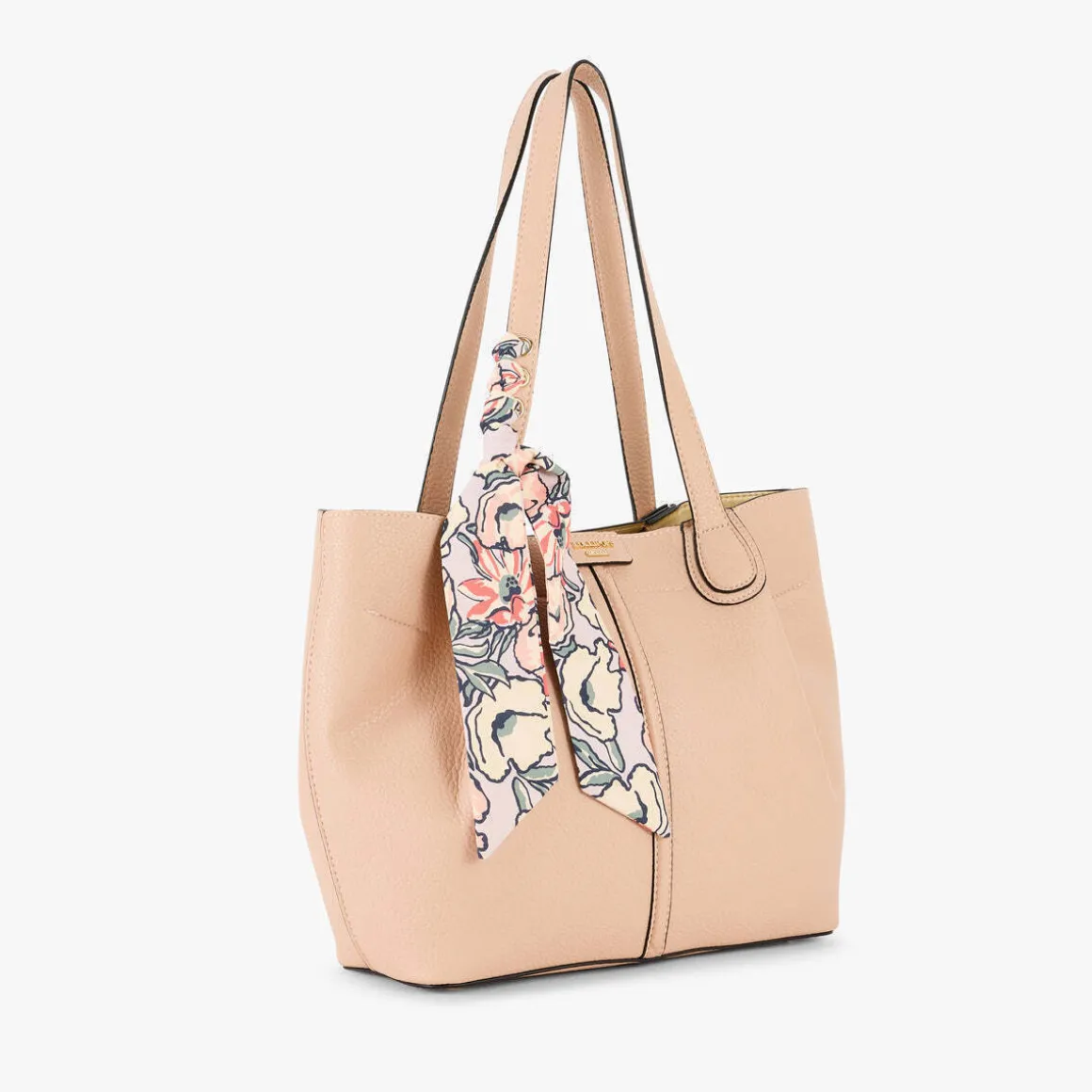 Grand sac shopper nude Priska