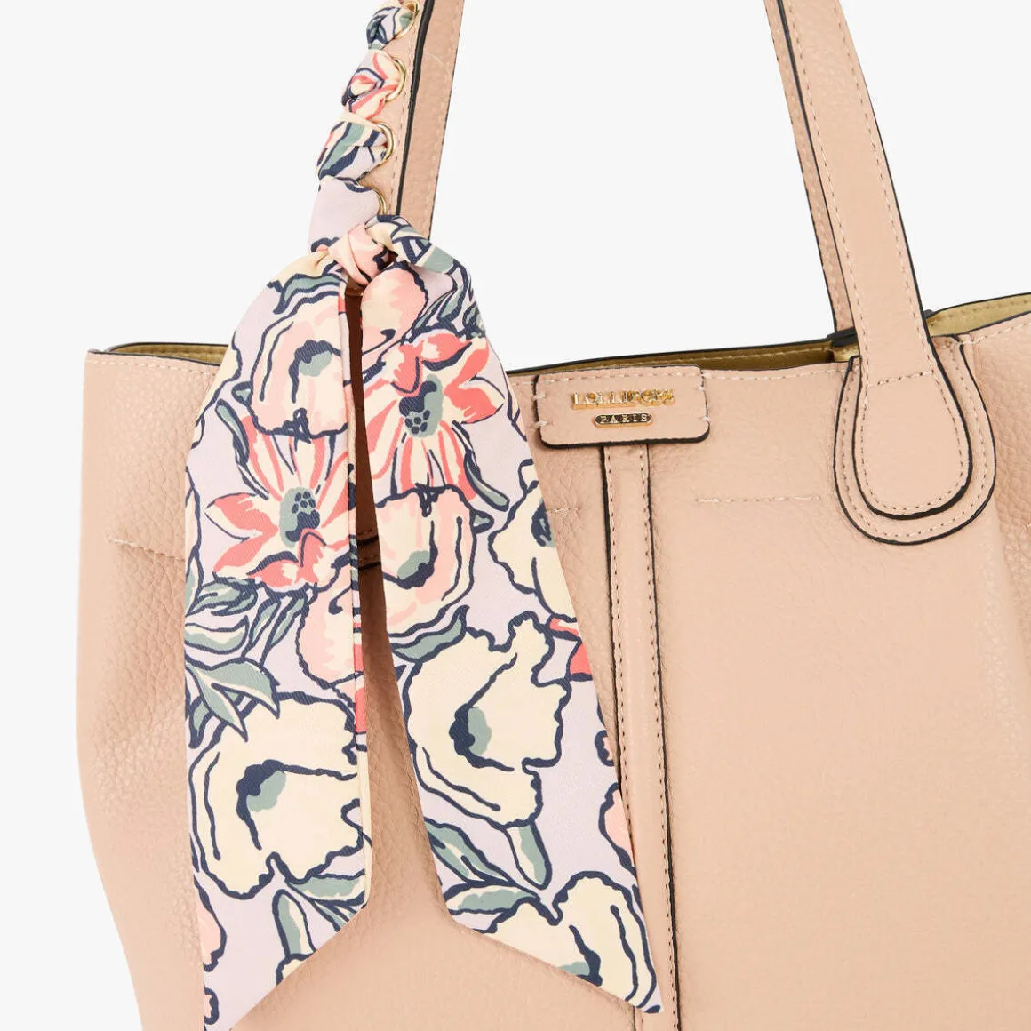 Grand sac shopper nude Priska