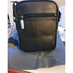 Grande sacoche en cuir de vachette gras