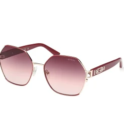 GU7913 Lunettes de soleil, Bordeaux/Bordeaux, 59 mm