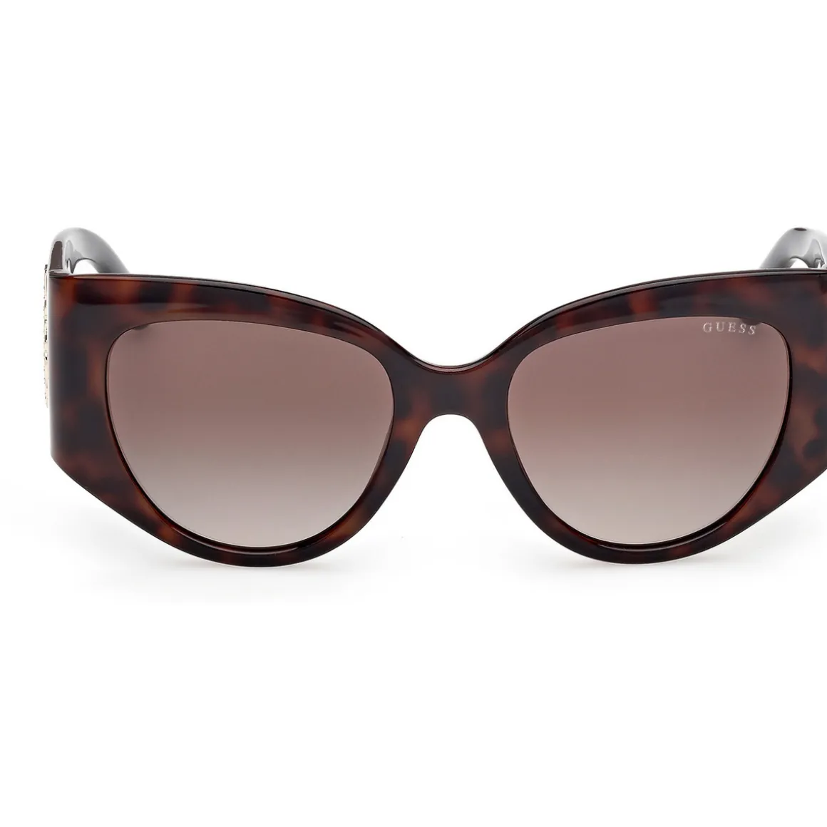 GU00202 Lunettes de soleil, Havana/Marron, 54 mm