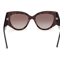 GU00202 Lunettes de soleil, Havana/Marron, 54 mm