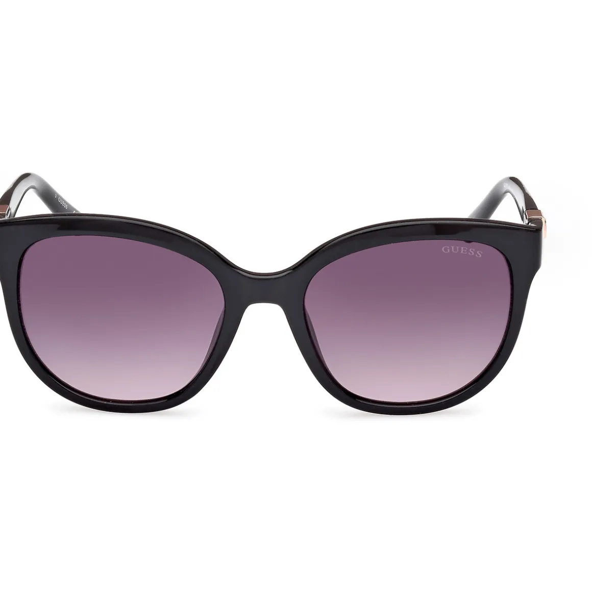 GU7877 Lunettes de soleil, Noir/Fumée, 56 mm