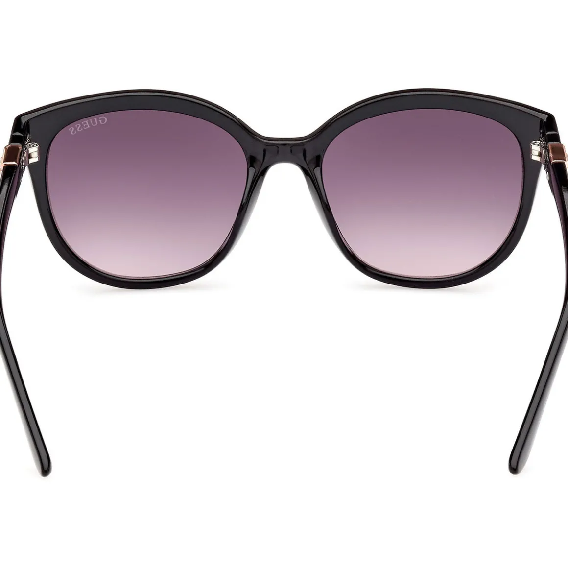 GU7877 Lunettes de soleil, Noir/Fumée, 56 mm