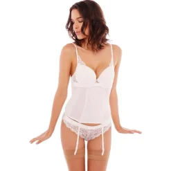 Guêpière ivoire Innocente