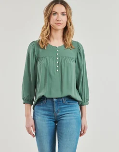 HALSEY 3/4 SLV BLOUSE