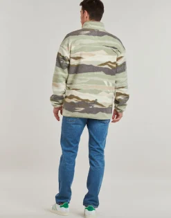 HELVETIA II PRINTED HALF SNAP FLEECE