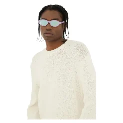 0HJ Word avec Candy Lunettes de soleil, Violet/Argent, 54 mm