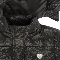 HOODED LS LONG PADDED PUFFER