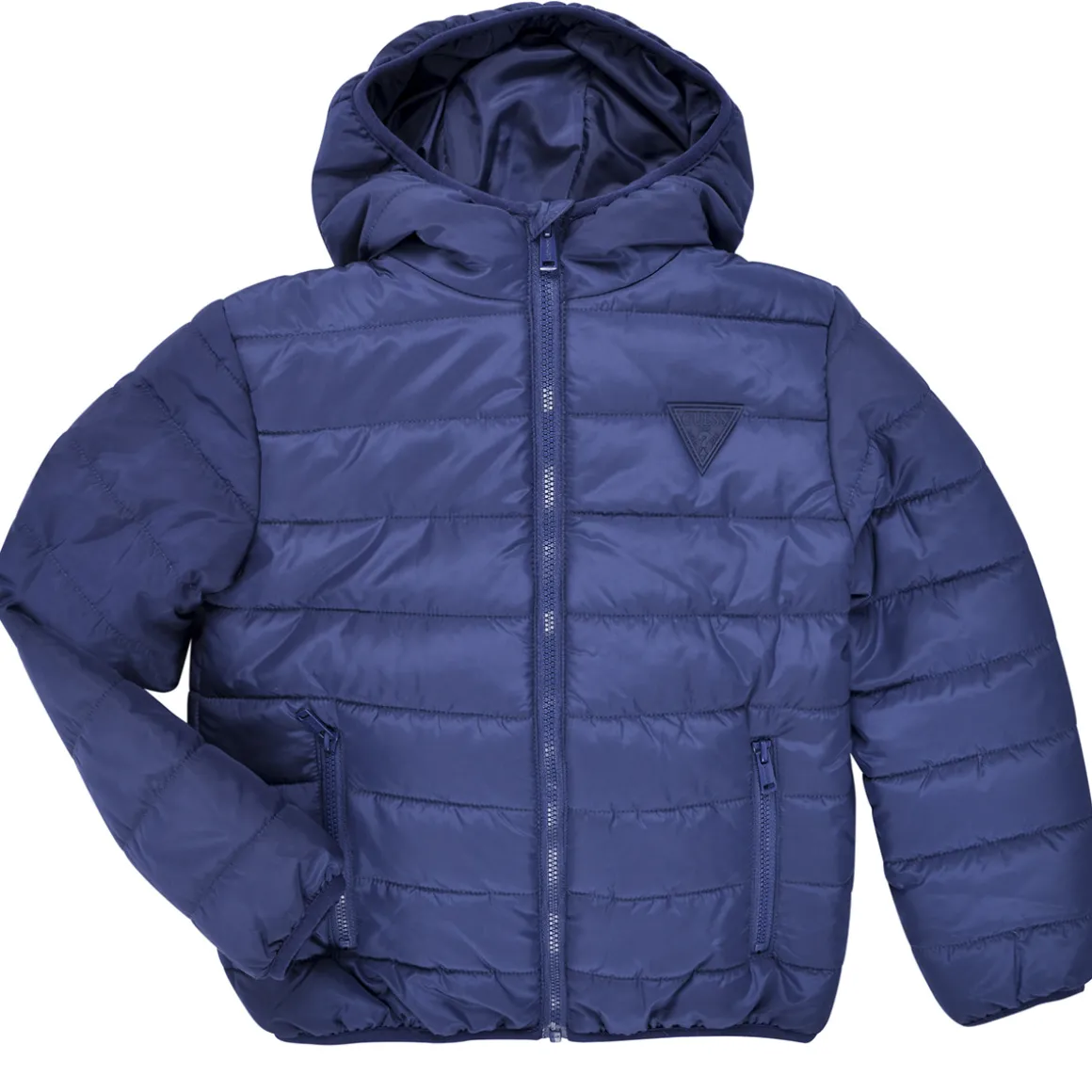 HOODED LS PADDED PUFFER W ZIP