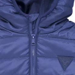 HOODED LS PADDED PUFFER W ZIP