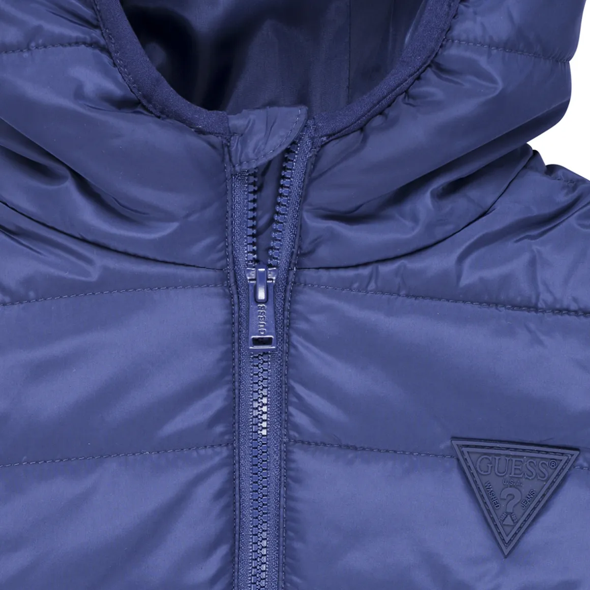 HOODED LS PADDED PUFFER W ZIP