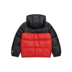 HOODED LS PADDED PUFFER W/ZIP