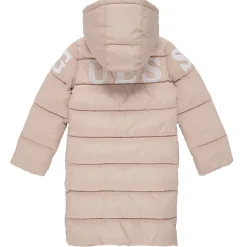 HOODED PADDED LS LONG PUFFER