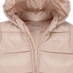 HOODED PADDED LS LONG PUFFER