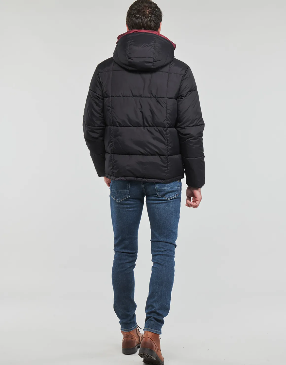 HOODED PUFFER JACKET