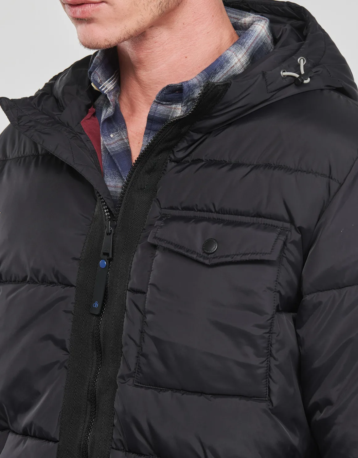 HOODED PUFFER JACKET