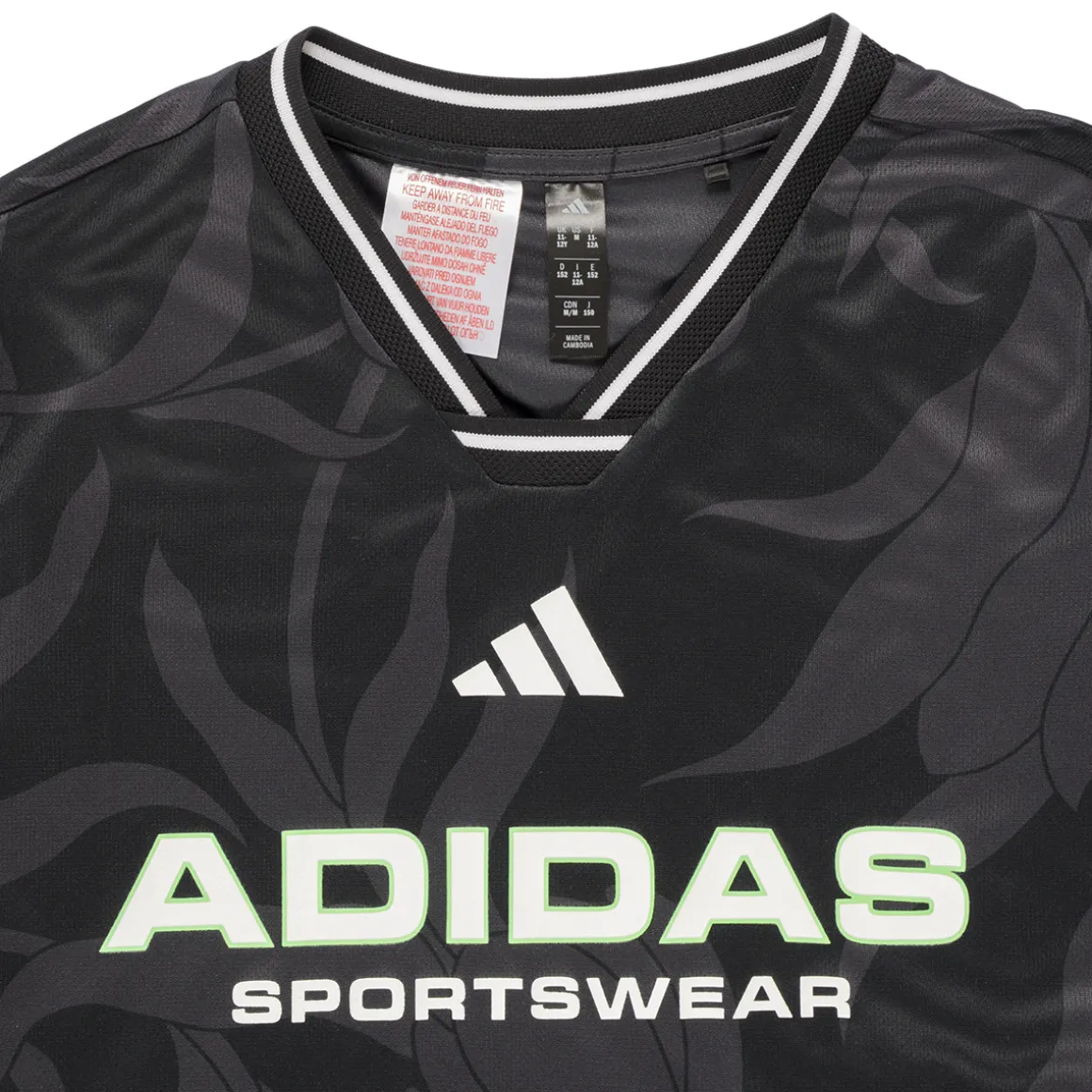 House of Tiro Colors of Football Crop T-Shirt Kids