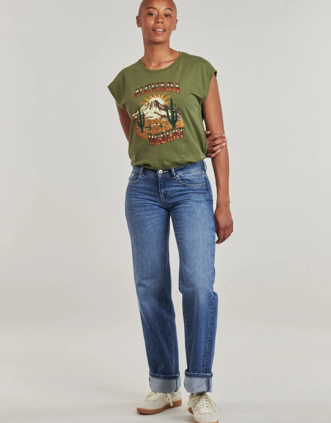 Jeans flare / larges Freeman T.Porter 25597-5245-F2266