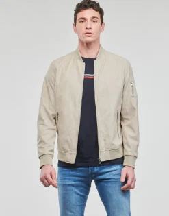 JJEROCKY FAUX SUEDE BOMBER