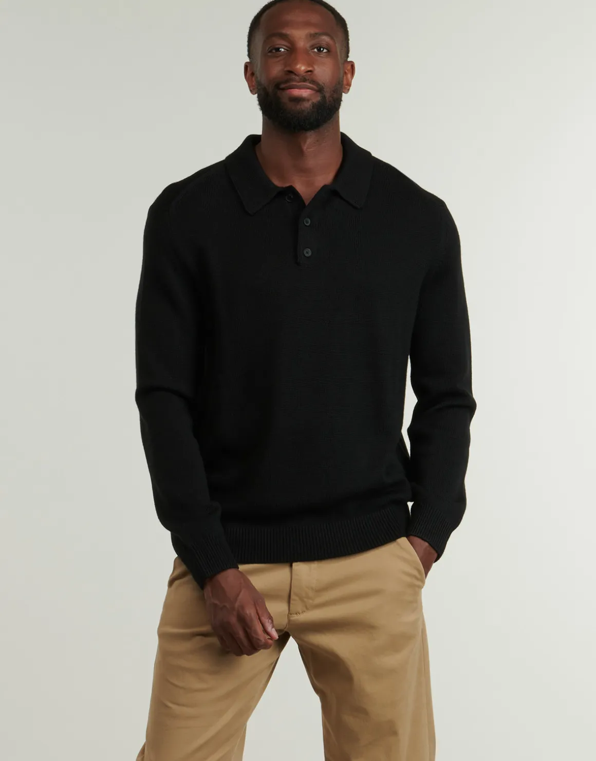 KNIT POLO